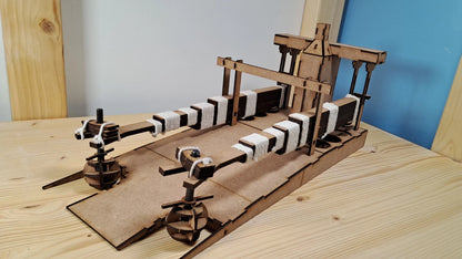 Medieval Olive Oil Press by Damailon