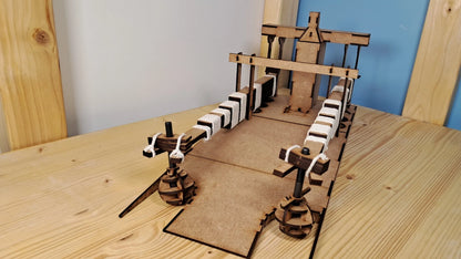 Medieval Olive Oil Press by Damailon